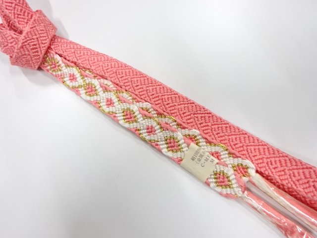 JAPANESE KIMONO / UNUSED Tegumi obijime